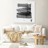 Shop Loud (Square) Canvas Print a painted abstract themed framed canvas wall art print from The Print Emporium artwork collection - Buy Australian made fine art painting style stretched canvas prints for the home and your interior decor space, TPE-DH-294-CA-40X40-NF