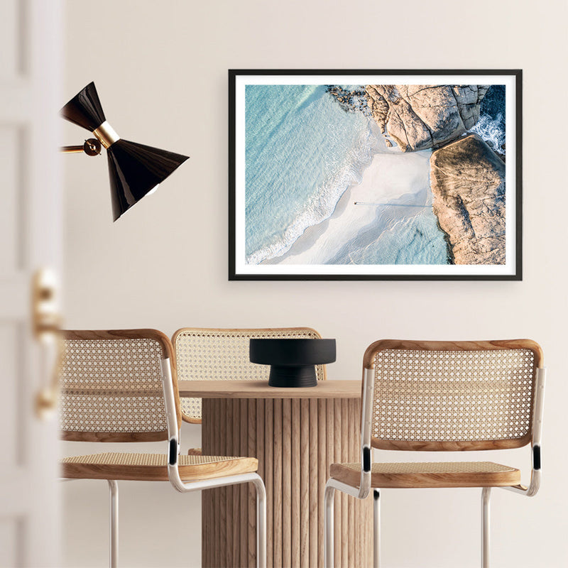 Shop Low Tide Photo Art Print a coastal themed photography wall art print from The Print Emporium wall artwork collection - Buy Australian made fine art poster and framed prints for the home and your interior decor, TPE-1256-AP