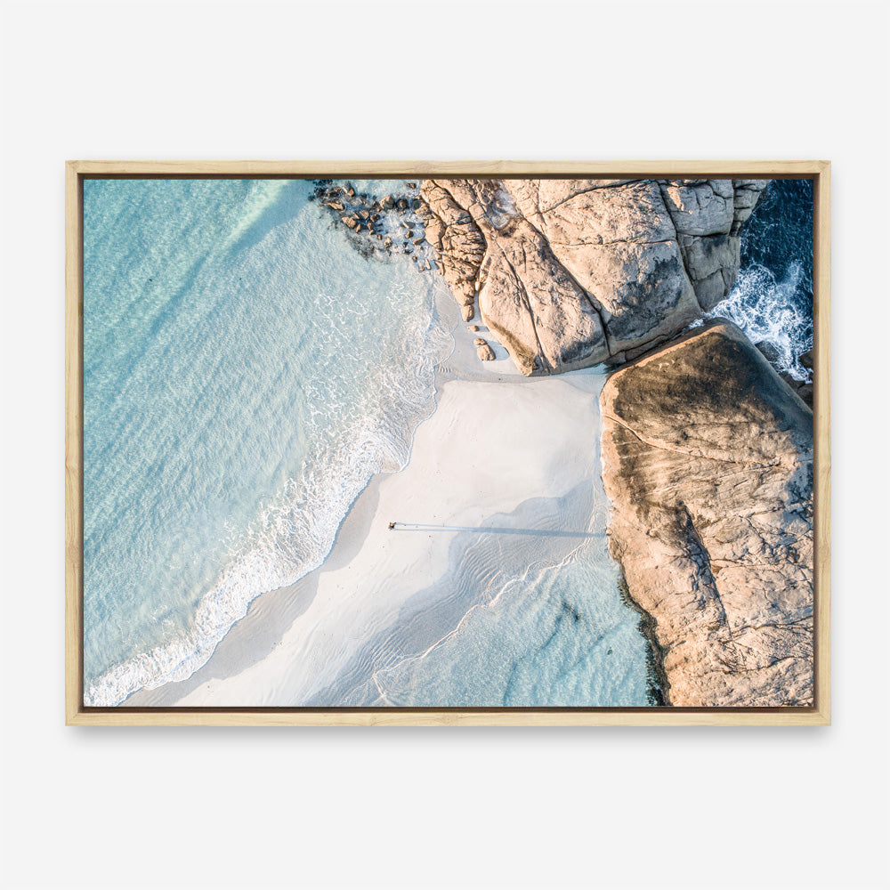 Shop Low Tide Photo Canvas Print a coastal themed photography framed stretched canvas print from The Print Emporium wall artwork collection - Buy Australian made prints for the home and your interior decor space, TPE-1256-CA-35X46-NF