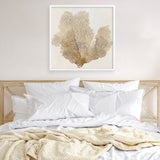 Shop Luxe Coral I (Square) Art Print a painted abstract themed wall art print from The Print Emporium wall artwork collection - Buy Australian made fine art painting style poster and framed prints for the home and your interior decor room, TPE-PC-WLR16-AP