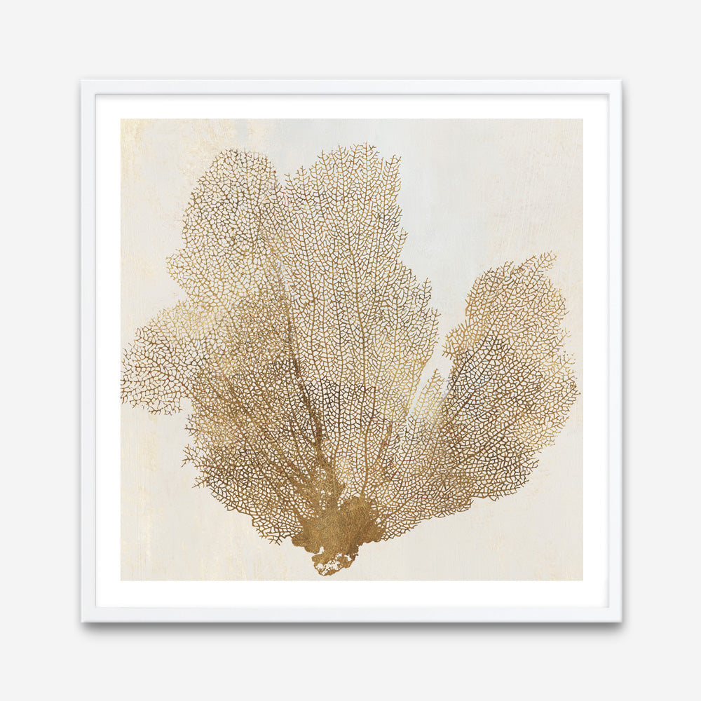 Shop Luxe Coral I (Square) Art Print a painted abstract themed wall art print from The Print Emporium wall artwork collection - Buy Australian made fine art painting style poster and framed prints for the home and your interior decor room, TPE-PC-WLR16-AP