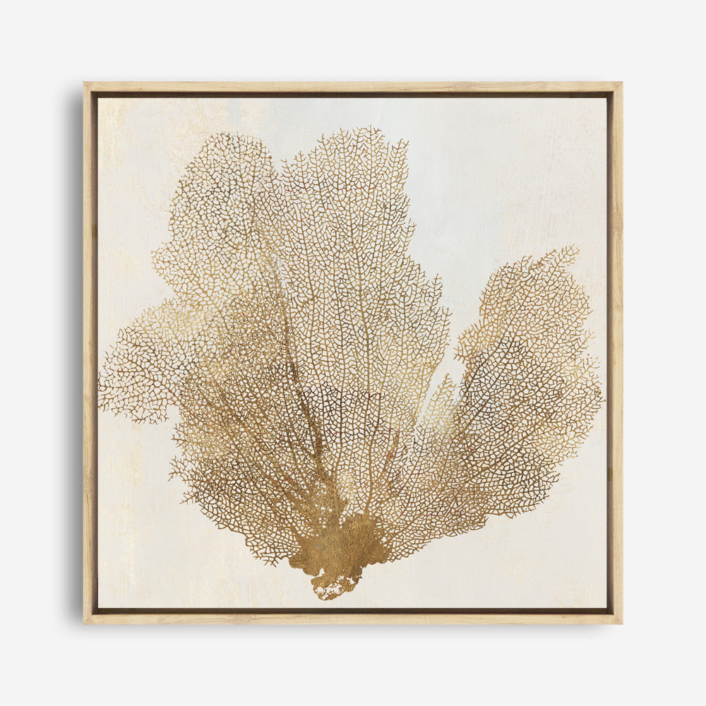 Shop Luxe Coral I (Square) Canvas Print a painted abstract themed framed canvas wall art print from The Print Emporium artwork collection - Buy Australian made fine art painting style stretched canvas prints for the home and your interior decor space, TPE-PC-WLR16-CA-40X40-NF