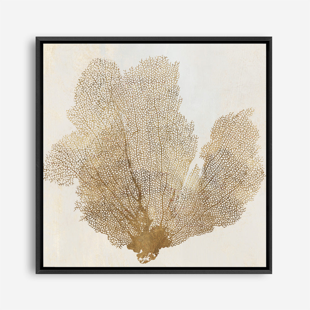 Shop Luxe Coral I (Square) Canvas Print a painted abstract themed framed canvas wall art print from The Print Emporium artwork collection - Buy Australian made fine art painting style stretched canvas prints for the home and your interior decor space, TPE-PC-WLR16-CA-40X40-NF