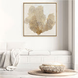 Shop Luxe Coral I (Square) Canvas Print a painted abstract themed framed canvas wall art print from The Print Emporium artwork collection - Buy Australian made fine art painting style stretched canvas prints for the home and your interior decor space, TPE-PC-WLR16-CA-40X40-NF