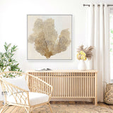 Shop Luxe Coral I (Square) Canvas Print a painted abstract themed framed canvas wall art print from The Print Emporium artwork collection - Buy Australian made fine art painting style stretched canvas prints for the home and your interior decor space, TPE-PC-WLR16-CA-40X40-NF