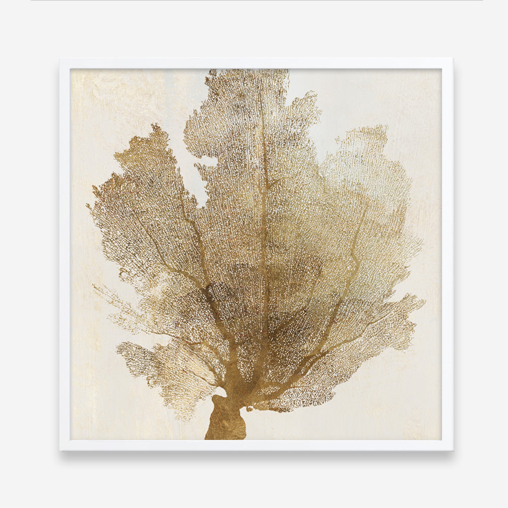 Shop Luxe Coral II (Square) Art Print a painted abstract themed wall art print from The Print Emporium wall artwork collection - Buy Australian made fine art painting style poster and framed prints for the home and your interior decor room, TPE-PC-WLR17-AP