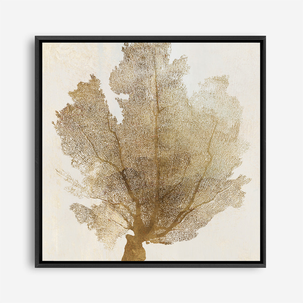 Shop Luxe Coral II (Square) Canvas Print a painted abstract themed framed canvas wall art print from The Print Emporium artwork collection - Buy Australian made fine art painting style stretched canvas prints for the home and your interior decor space, TPE-PC-WLR17-CA-40X40-NF