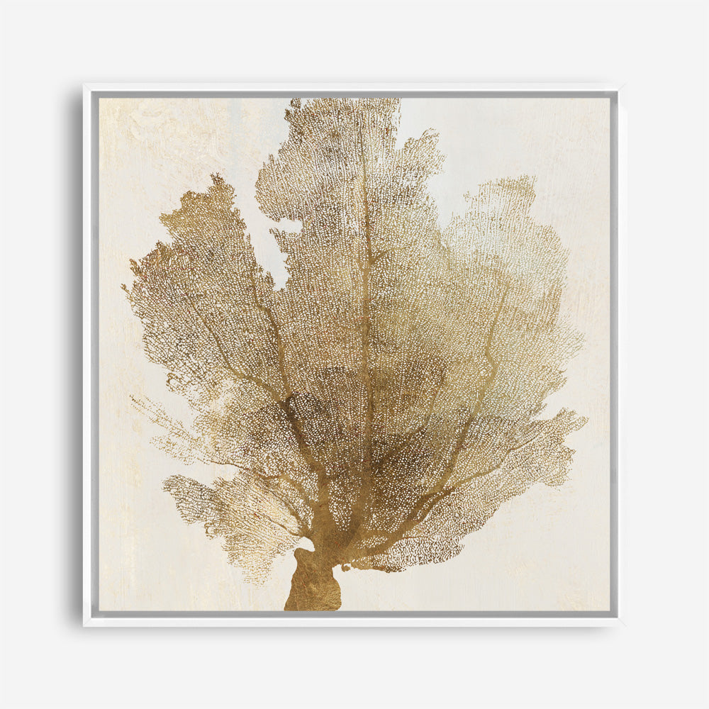 Shop Luxe Coral II (Square) Canvas Print a painted abstract themed framed canvas wall art print from The Print Emporium artwork collection - Buy Australian made fine art painting style stretched canvas prints for the home and your interior decor space, TPE-PC-WLR17-CA-40X40-NF