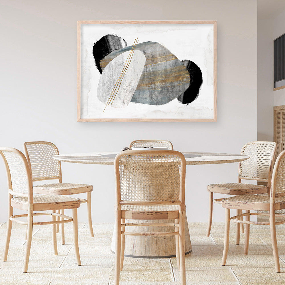 Shop Magnestic Stillness Art Print a painted abstract themed wall art print from The Print Emporium wall artwork collection - Buy Australian made fine art painting style poster and framed prints for the home and your interior decor room, TPE-PC-PG990-AP