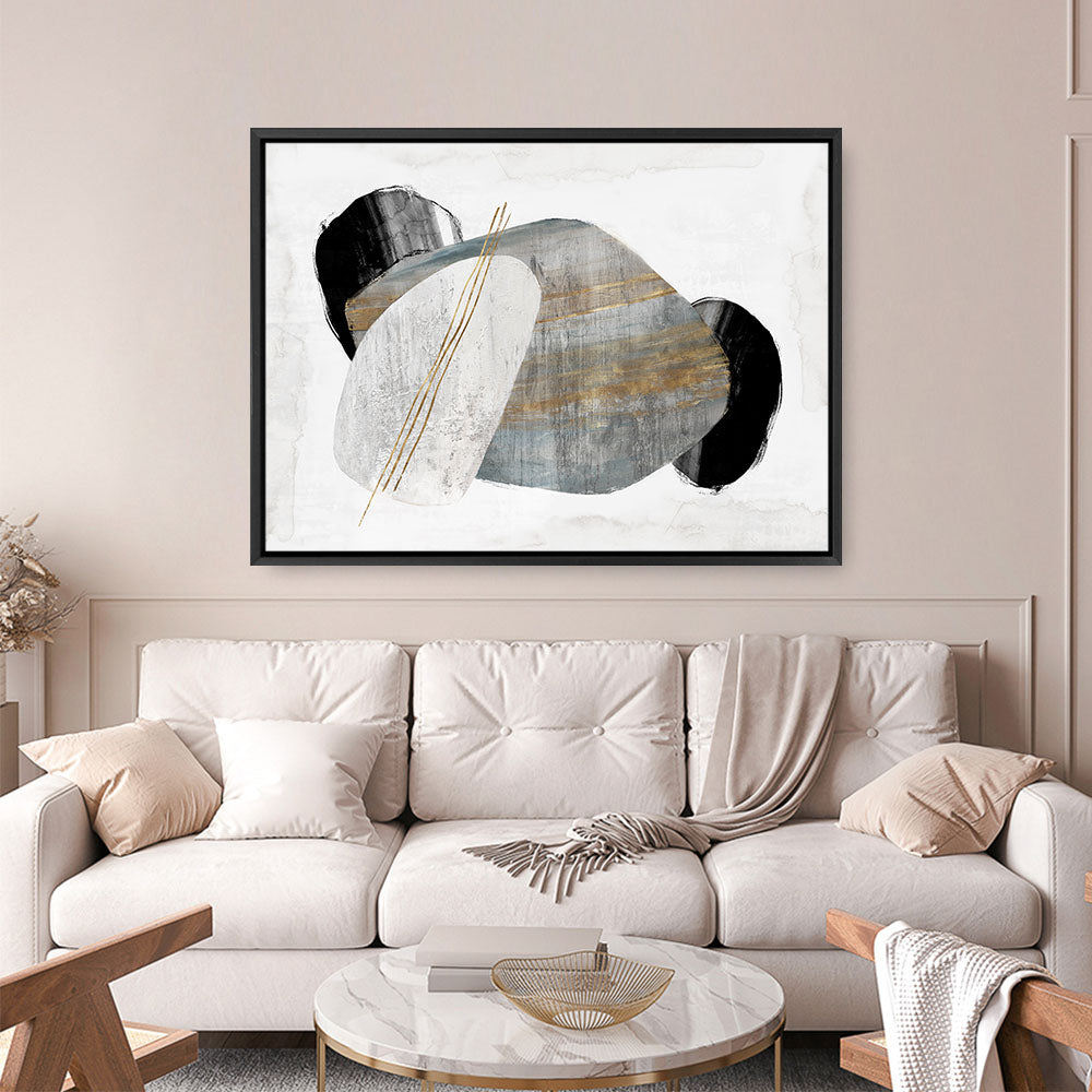 Shop Magnestic Stillness Canvas Print a painted abstract themed framed canvas wall art print from The Print Emporium artwork collection - Buy Australian made fine art painting style stretched canvas prints for the home and your interior decor space, TPE-PC-PG990-CA-35X46-NF