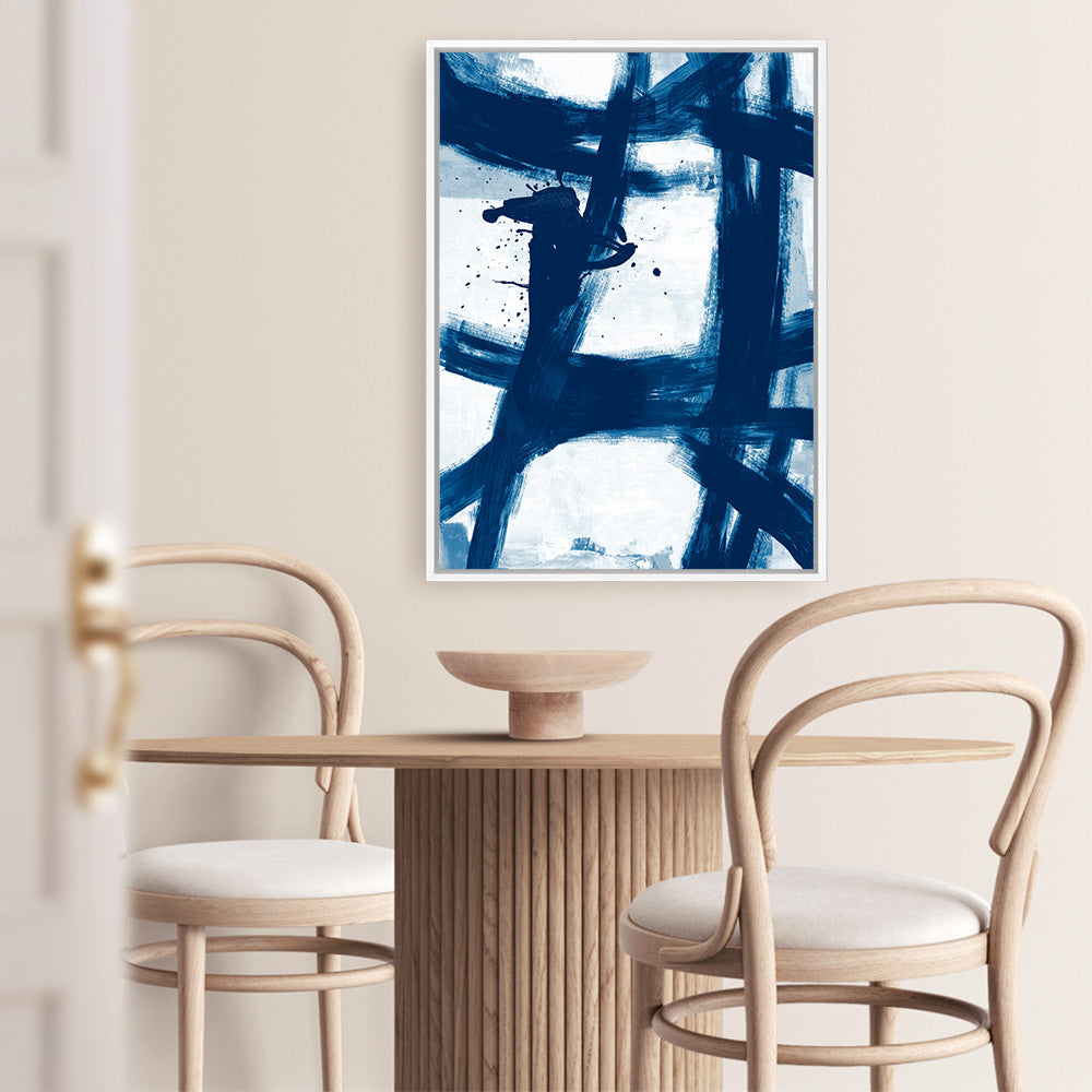 Shop Magnets Canvas Print a painted abstract themed framed canvas wall art print from The Print Emporium artwork collection - Buy Australian made fine art painting style stretched canvas prints for the home and your interior decor space, TPE-PC-RF329-CA-35X46-NF