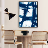 Shop Magnets Canvas Print a painted abstract themed framed canvas wall art print from The Print Emporium artwork collection - Buy Australian made fine art painting style stretched canvas prints for the home and your interior decor space, TPE-PC-RF329-CA-35X46-NF