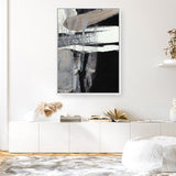 Shop Mansion Canvas Print a painted abstract themed framed canvas wall art print from The Print Emporium artwork collection - Buy Australian made fine art painting style stretched canvas prints for the home and your interior decor space, TPE-DH-070-CA-35X46-NF