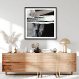 Shop Mansion (Square) Art Print a painted abstract themed wall art print from The Print Emporium wall artwork collection - Buy Australian made fine art painting style poster and framed prints for the home and your interior decor room, TPE-DH-295-AP