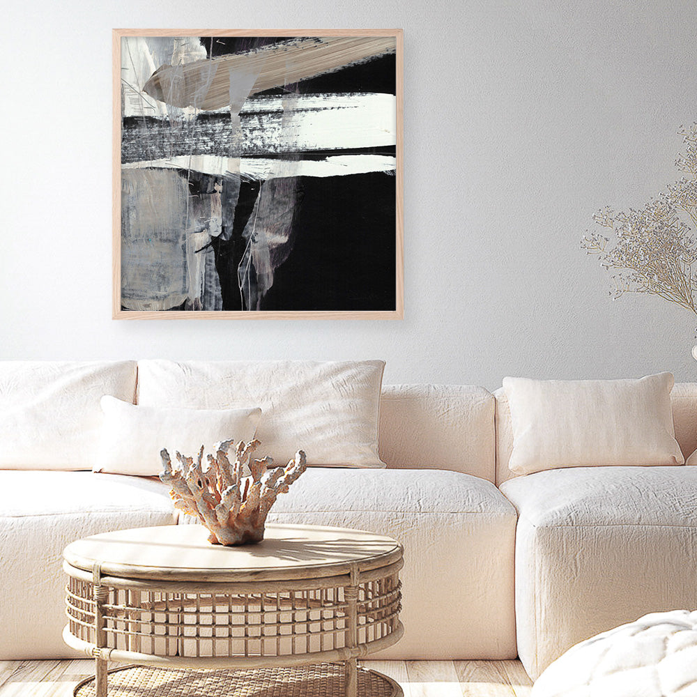 Shop Mansion (Square) Art Print a painted abstract themed wall art print from The Print Emporium wall artwork collection - Buy Australian made fine art painting style poster and framed prints for the home and your interior decor room, TPE-DH-295-AP