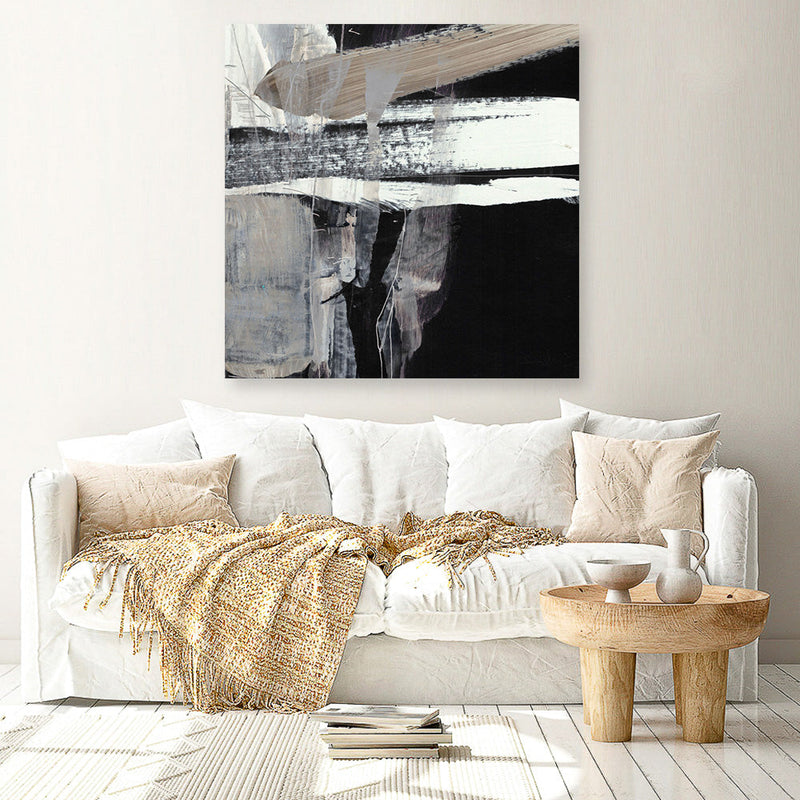 Shop Mansion (Square) Canvas Print a painted abstract themed framed canvas wall art print from The Print Emporium artwork collection - Buy Australian made fine art painting style stretched canvas prints for the home and your interior decor space, TPE-DH-295-CA-40X40-NF