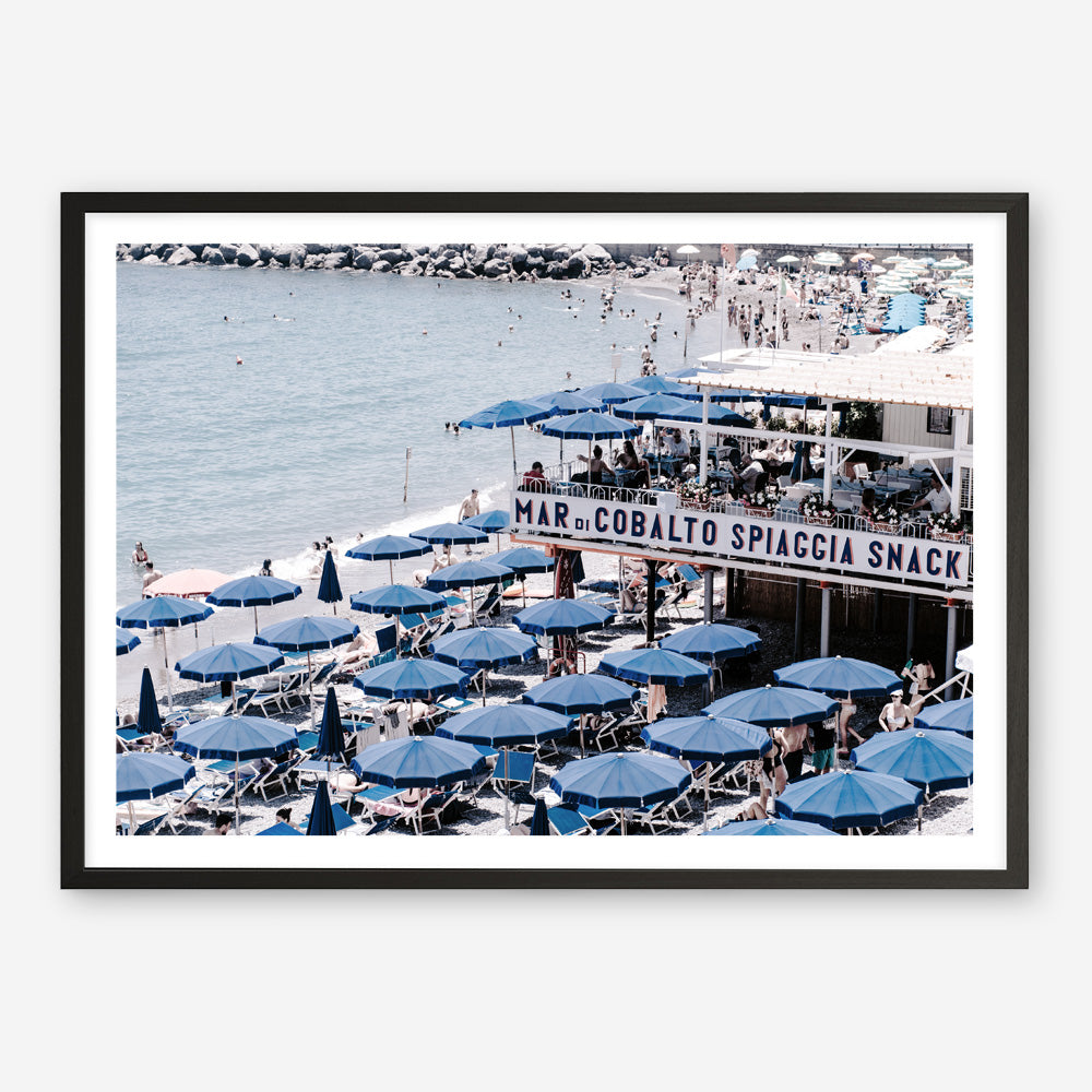 Shop Mar Di Cobalto Photo Art Print a coastal themed photography wall art print from The Print Emporium wall artwork collection - Buy Australian made fine art poster and framed prints for the home and your interior decor, TPE-715-AP