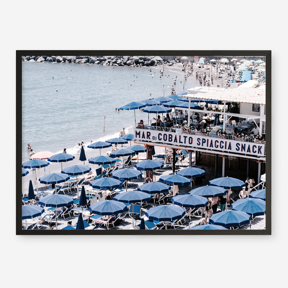 Shop Mar Di Cobalto Photo Art Print a coastal themed photography wall art print from The Print Emporium wall artwork collection - Buy Australian made fine art poster and framed prints for the home and your interior decor, TPE-715-AP