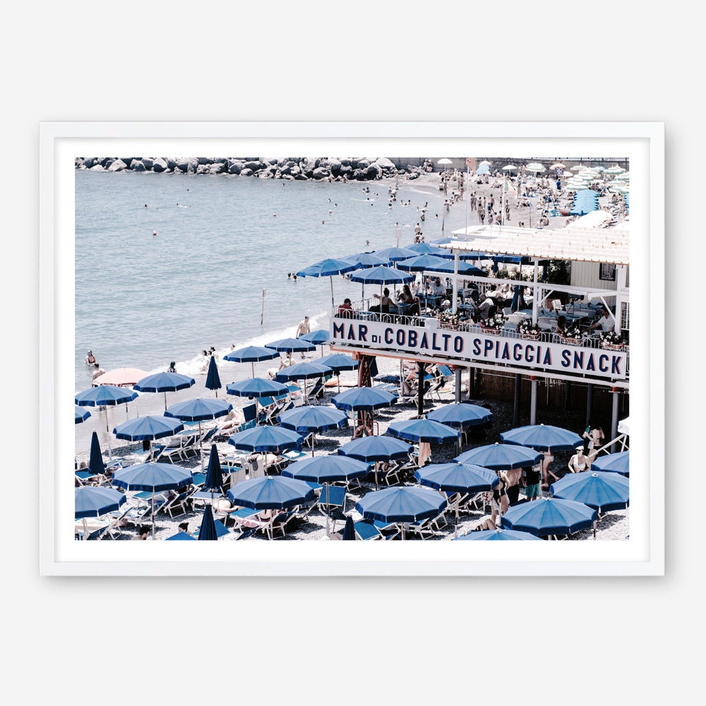 Shop Mar Di Cobalto Photo Art Print a coastal themed photography wall art print from The Print Emporium wall artwork collection - Buy Australian made fine art poster and framed prints for the home and your interior decor, TPE-715-AP