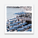 Shop Mar Di Cobalto (Square) Photo Art Print a coastal themed photography wall art print from The Print Emporium wall artwork collection - Buy Australian made fine art poster and framed prints for the home and your interior decor, TPE-873-AP
