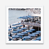 Shop Mar Di Cobalto (Square) Photo Art Print a coastal themed photography wall art print from The Print Emporium wall artwork collection - Buy Australian made fine art poster and framed prints for the home and your interior decor, TPE-873-AP
