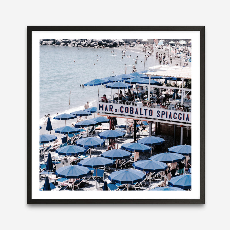 Shop Mar Di Cobalto (Square) Photo Art Print a coastal themed photography wall art print from The Print Emporium wall artwork collection - Buy Australian made fine art poster and framed prints for the home and your interior decor, TPE-873-AP