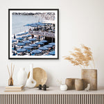 Shop Mar Di Cobalto (Square) Photo Art Print a coastal themed photography wall art print from The Print Emporium wall artwork collection - Buy Australian made fine art poster and framed prints for the home and your interior decor, TPE-873-AP