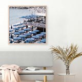 Shop Mar Di Cobalto (Square) Photo Art Print a coastal themed photography wall art print from The Print Emporium wall artwork collection - Buy Australian made fine art poster and framed prints for the home and your interior decor, TPE-873-AP