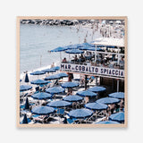 Shop Mar Di Cobalto (Square) Photo Art Print a coastal themed photography wall art print from The Print Emporium wall artwork collection - Buy Australian made fine art poster and framed prints for the home and your interior decor, TPE-873-AP