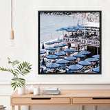 Shop Mar Di Cobalto (Square) Photo Canvas a coastal themed photography framed stretched canvas print from The Print Emporium wall artwork collection - Buy Australian made prints for the home and your interior decor space, TPE-873-CA-40X40-NF