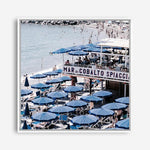 Shop Mar Di Cobalto (Square) Photo Canvas a coastal themed photography framed stretched canvas print from The Print Emporium wall artwork collection - Buy Australian made prints for the home and your interior decor space, TPE-873-CA-40X40-NF