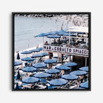Shop Mar Di Cobalto (Square) Photo Canvas a coastal themed photography framed stretched canvas print from The Print Emporium wall artwork collection - Buy Australian made prints for the home and your interior decor space, TPE-873-CA-40X40-NF