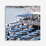 Shop Mar Di Cobalto (Square) Photo Canvas a coastal themed photography framed stretched canvas print from The Print Emporium wall artwork collection - Buy Australian made prints for the home and your interior decor space, TPE-873-CA-40X40-NF