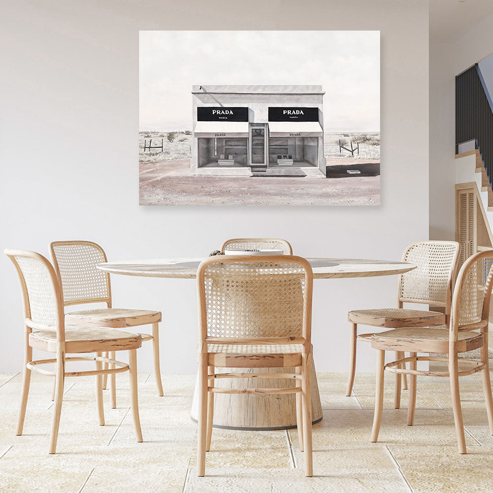 Shop Marfa Canvas Print a Hamptons style themed painted framed canvas wall art print from The Print Emporium artwork collection - Buy Australian made fine art painting style stretched canvas prints for the home and your interior decor space, TPE-035-CA-35X46-NF