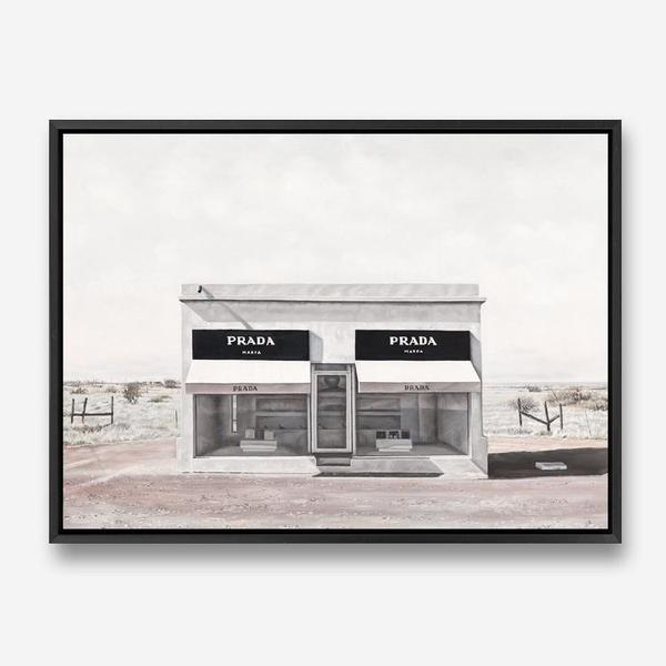 Shop Marfa Canvas Print a Hamptons style themed painted framed canvas wall art print from The Print Emporium artwork collection - Buy Australian made fine art painting style stretched canvas prints for the home and your interior decor space, TPE-035-CA-35X46-NF