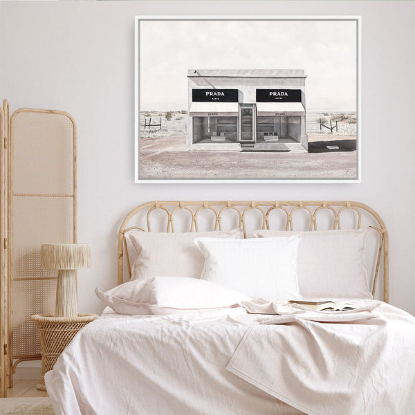 Shop Marfa Canvas Print a Hamptons style themed painted framed canvas wall art print from The Print Emporium artwork collection - Buy Australian made fine art painting style stretched canvas prints for the home and your interior decor space, TPE-035-CA-35X46-NF
