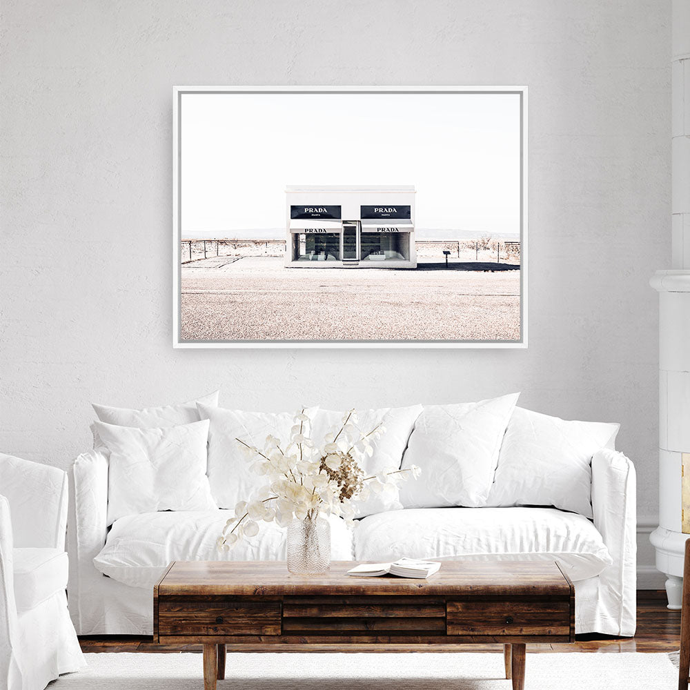 Shop Marfa Desert I Photo Canvas Print a photography framed stretched canvas print from The Print Emporium wall artwork collection - Buy Australian made prints for the home and your interior decor space, TPE-1291-CA-35X46-NF