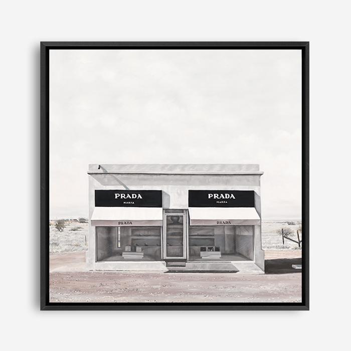 Shop Marfa (Square) Canvas Print abstract painted design wall artwork prints by The Print Emporium buy Australian made fine art poster and framed canvas wall decor prints for the home and add some interior inspiration for your bedroom living room dining room or home officeTPE-470-CA-40X40-NF