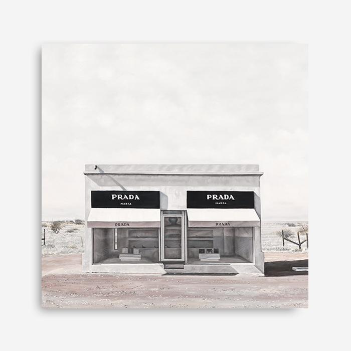 Shop Marfa (Square) Canvas Print abstract painted design wall artwork prints by The Print Emporium buy Australian made fine art poster and framed canvas wall decor prints for the home and add some interior inspiration for your bedroom living room dining room or home officeTPE-470-CA-40X40-NF