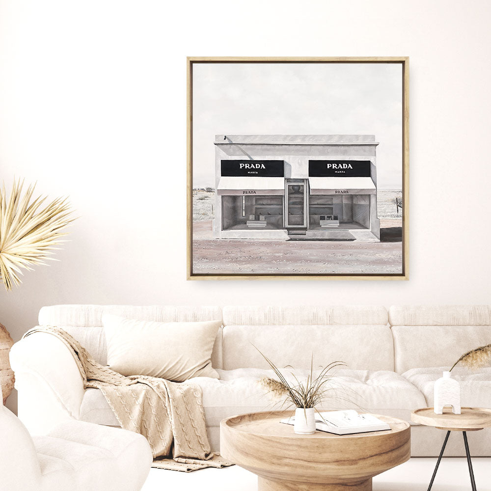 Shop Marfa (Square) Canvas Print abstract painted design wall artwork prints by The Print Emporium buy Australian made fine art poster and framed canvas wall decor prints for the home and add some interior inspiration for your bedroom living room dining room or home officeTPE-470-CA-40X40-NF