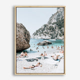 Shop Marina Piccola II Photo Canvas Print a coastal themed photography framed stretched canvas print from The Print Emporium wall artwork collection - Buy Australian made prints for the home and your interior decor space, TPE-1049-CA-35X46-NF