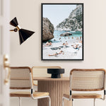 Shop Marina Piccola II Photo Canvas Print a coastal themed photography framed stretched canvas print from The Print Emporium wall artwork collection - Buy Australian made prints for the home and your interior decor space, TPE-1049-CA-35X46-NF