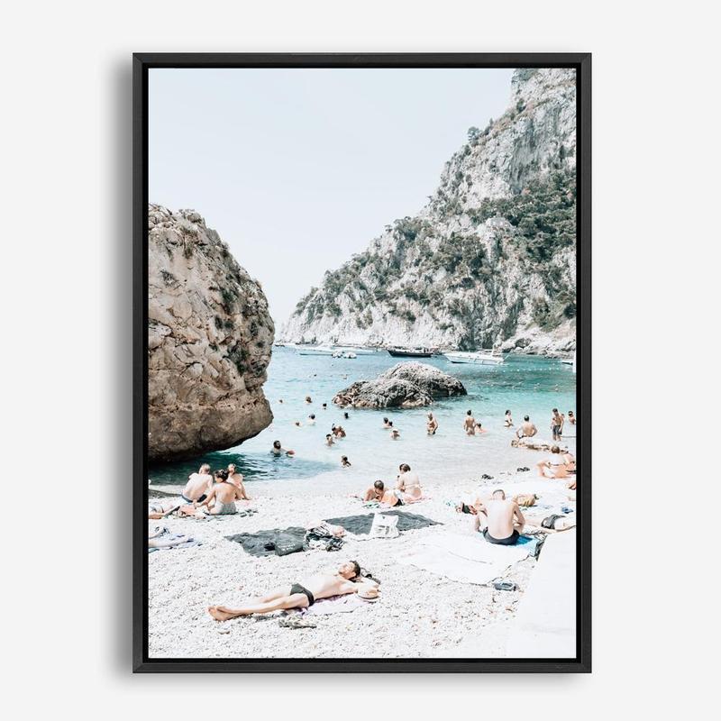 Shop Marina Piccola II Photo Canvas Print a coastal themed photography framed stretched canvas print from The Print Emporium wall artwork collection - Buy Australian made prints for the home and your interior decor space, TPE-1049-CA-35X46-NF