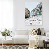 Shop Marina Piccola II Photo Canvas Print a coastal themed photography framed stretched canvas print from The Print Emporium wall artwork collection - Buy Australian made prints for the home and your interior decor space, TPE-1049-CA-35X46-NF