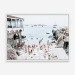 Shop Marina Piccola Photo Canvas Print a coastal themed photography framed stretched canvas print from The Print Emporium wall artwork collection - Buy Australian made prints for the home and your interior decor space, TPE-763-CA-35X46-NF