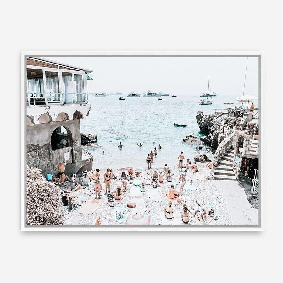 Shop Marina Piccola Photo Canvas Print a coastal themed photography framed stretched canvas print from The Print Emporium wall artwork collection - Buy Australian made prints for the home and your interior decor space, TPE-763-CA-35X46-NF