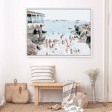 Shop Marina Piccola Photo Canvas Print a coastal themed photography framed stretched canvas print from The Print Emporium wall artwork collection - Buy Australian made prints for the home and your interior decor space, TPE-763-CA-35X46-NF