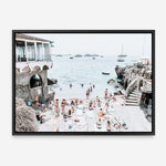Shop Marina Piccola Photo Canvas Print a coastal themed photography framed stretched canvas print from The Print Emporium wall artwork collection - Buy Australian made prints for the home and your interior decor space, TPE-763-CA-35X46-NF