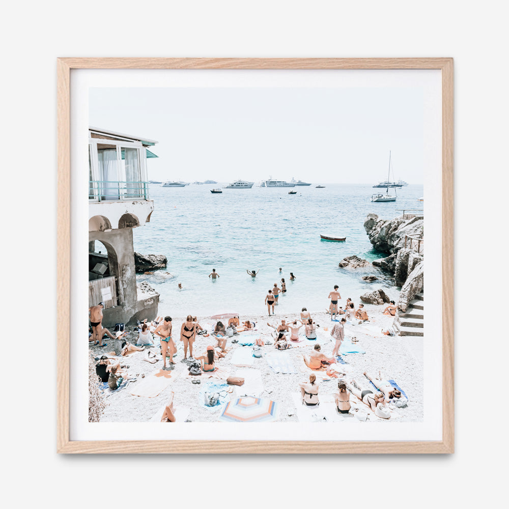 Shop Marina Piccola (Square) Photo Art Print a coastal themed photography wall art print from The Print Emporium wall artwork collection - Buy Australian made fine art poster and framed prints for the home and your interior decor, TPE-764-AP