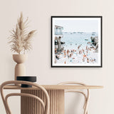 Shop Marina Piccola (Square) Photo Art Print a coastal themed photography wall art print from The Print Emporium wall artwork collection - Buy Australian made fine art poster and framed prints for the home and your interior decor, TPE-764-AP